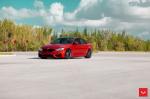 BMW M3 Sedan on Vossen Wheels (VFS4) 2017 года